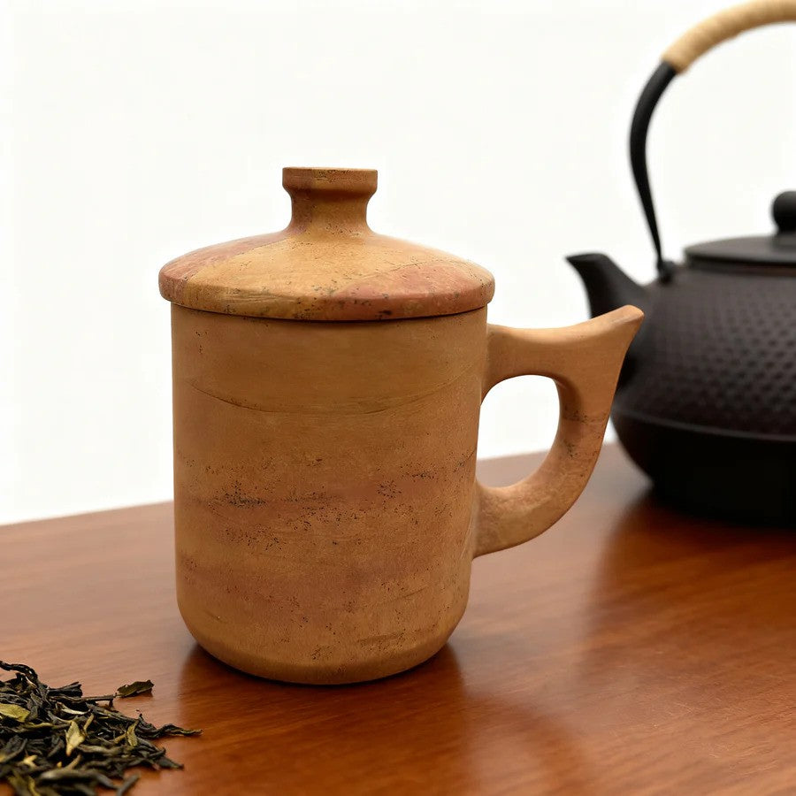 特選多晶體 紅砭石能量水杯